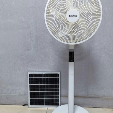 Ventiladores recargables con panel solar - Img 124776982