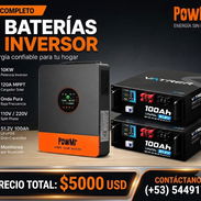 ⚡️Inversor+Batería 10kw cada uno⚡ ¡ENERGÍA SINFÍN PARA TU HOGAR O NEGOCIO! ⚡ - Img 56990285
