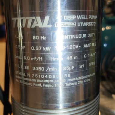 Turbinas sumergibles 110V - 5/5