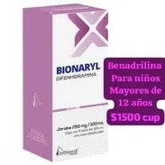 Benadrilina en jarabe para niños mayores de 12 años - Img 54585650