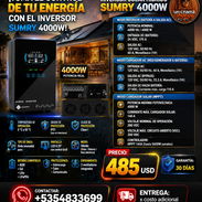 ☀️ 4000W ☀️ INVERSOR HIBRIDO SUMRY - IDEAL PARA SISTEMAS SOLARES. MENSAJERÍA CON FACTURA Y GARANTÍA. 📲 54833699 - Img 56909356