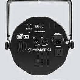 CHAUVET DJ Iluminación LED, negro (SlimPAR64 RGBA). 05 4814683  Par LED diseñado para cualquier aplicación que - Img 117622739
