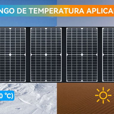 Panel Solar Portátil 100W - 2/4