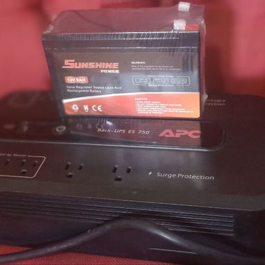 *️⃣‼️✨ ** APC Back-UPS 750 750VA/450W +NEW Bateria de Backup 12V 9A **✨‼️*️⃣ - 2/2