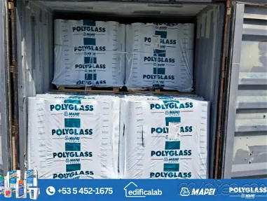 Manta asfáltica granulada de 4kg -POLYGLASS Mapei importada italiana - con factura de compra- papel de techo impermeable - Img 68362077