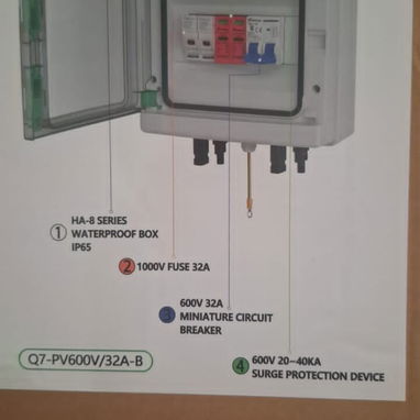 Caja de Breakers para Protección de Sistemas Fotovoltaicos - 2/2