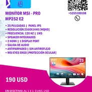 🖥️ Monitor MSI PRO MP252 E2 – NUEVO | 190USD - Img 55452691