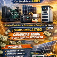 buscamos  gestores de ventas para promover productos de energía:  Plantas eléctricas  Estaciones de energía  Kits solar - Img 54939508