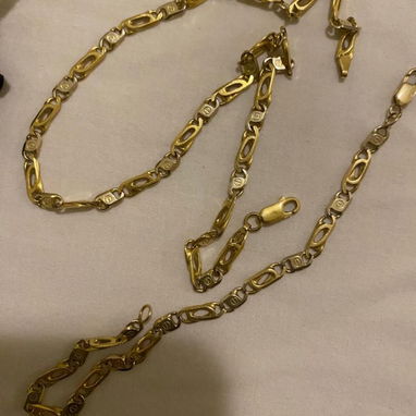 Vendo cadena y pulso 18k - Img 124366169