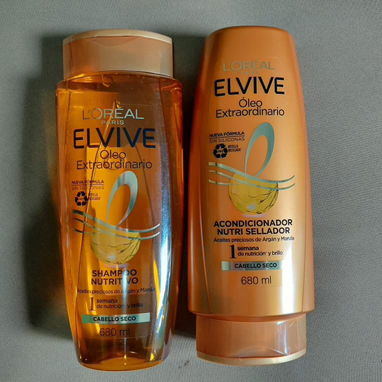 Juegos de champú y acondicionador Garnier y L'Oreal - Img 123851095
