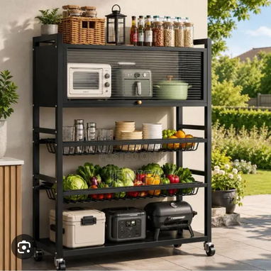 Organizador metálico para cocina - Img 123386155
