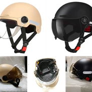 Cascos para moto 58866750 modelo jet semi integral con visor calobar regulable y desmontable - Img 55424972
