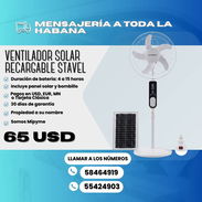 VENTILADOR RECARGABLE STAVEL - Img 55459149