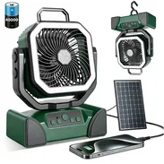 Ventilador Recargable F29 + Panel Solar - Img 58042504