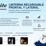 Literna recargable frontal y lateral - Img 57436072
