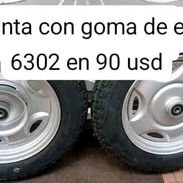 Gomas con llanta rin 12 eje 6302 - Img 57681588