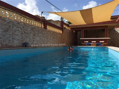 🌊🌊Hermosa casa de 5 habitaciones con piscina, muy cerca del mar, Boca Ciega , +53 52 46 36 51 🐬🐬 - Img main-image-45703460