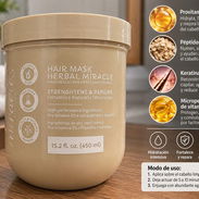 🌸 MIRACLES BY MILAGROS – HERBAL MIRACLE REPAIR HAIR MASK - Img 58094665