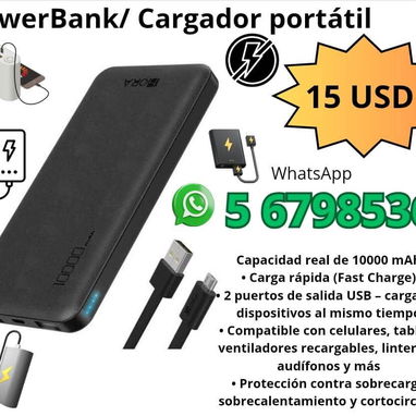 Power bank. Cargador portátil - Img 101614486