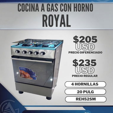 Cocina de gas con Horno y sin Horno - Img 125008025