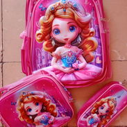Juegos de mochilas 3D con merendero  y cartuchera - Img 56500995