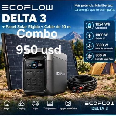 Ecoflow, paneles y combos - 4/9