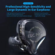 Audifonos in ears kz edc pro  40 usd - Img 54637892