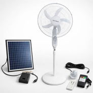 Ventilador recargable con panel solar incluido - Img 55393822