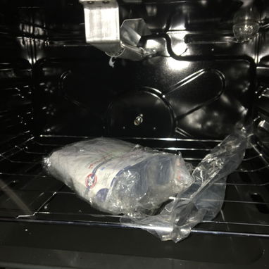Cocina de gas con magneto de 4 ornillas y horno con luz - Img 123480973