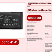 CARGADOR DE BATERIA 12V/24V-20A - Q7-LBC-20A VPT-0067 - Img 56196204