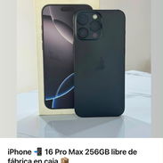 iphone 16 pro max Sim física con su caja - Img 55390365