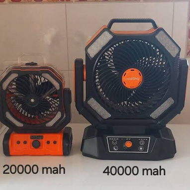 Ventilador portátil recargable Coldsky $140 USD Batería 40,000 mAh - 3/3
