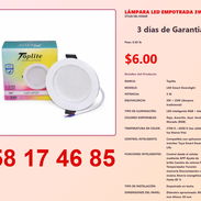 LÁMPARA LED EMPOTRADA 3W - Img 54823523