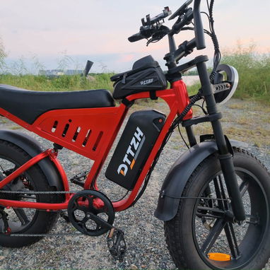 ✅ BICICLETA ELÉCTRICA DTTZH F6 - 2/6
