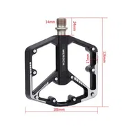 Pedales profesionales para bicicleta MTB, rodamientos autolubricados, materiala luminio - Img 49274740