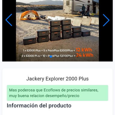 Estación de energía portátil Jackery Explorer 2000 Plus - 6/7