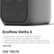 EcoFlow 15 días de garantía soy del vedado 56354924 contamos con mensajería - Img 54867987