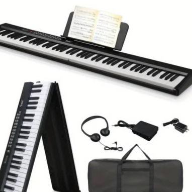 Piano eléctrico plegable GLARRY de 88 tecas - Img 125449508