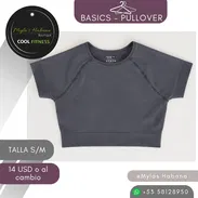 🩶 PULLOVER CORTO GRIS DEPORTIVO - Img 56752373