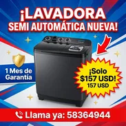 ¡LAVADORA SEMI AUTOMÁTICA MILEXUS NUEVA! - Img 55774084