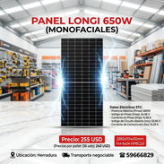 ⚡PANEL SOLAR 650W--PINAR--⚡ - Img 57037155