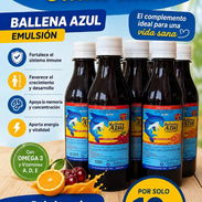 Emulsión de Scott ballena azul para fortalecer el sistema inmunitario de tu niñ@ 12usd 54321400 - Img 57294571