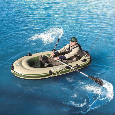 Bote InflableBestway Hydro-Force Voyager 300 65051 Para 2 persona 2 remos. nuevo en su caja - Img 99662368