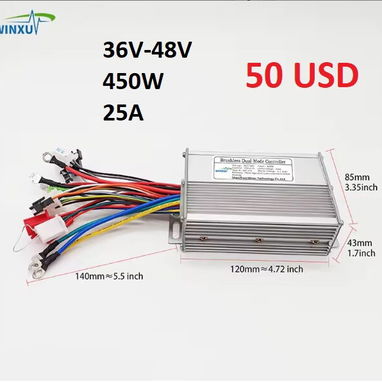 H03 Vendo cajas reguladoras de 36V, 48V, 60V y 72V para motos, bicicletas eléctricas y bicimotos - 2/9