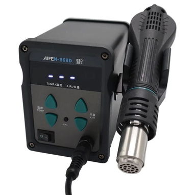 Estación Aire Caliente AIFEN-868D 700W Chip PID + LCD Dual + 4 Boquillas + Sleep Auto - Img 125209992
