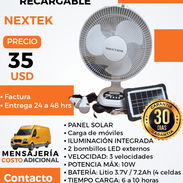 VENTILADOR RECARGABLE NEXTEK. - Img 54960593