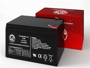 Batería compatible con Panasonic LC-RA1212P-P1 12V 12Ah Batería de plomo ácido sellada 53828661 - Img 66161360