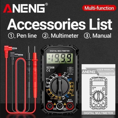 Multimetro digital ANENG SZ308 ...HIGH PRECISION - 3/5