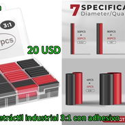 Caja de termorretractiles 3:1 con pegamento - Img 56434563