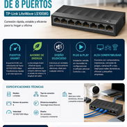 TP-Link Switch LiteWave LS1008G de 8 puertos 🌐 - Img 56096434